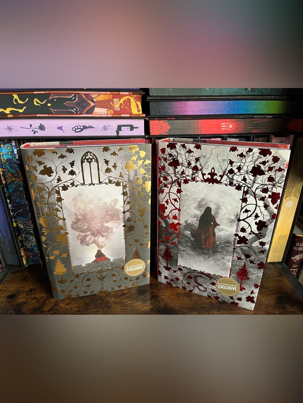 Barnes & Noble Exclusive Rachel Gilling One Dark Window & Two Twisted Crowns New